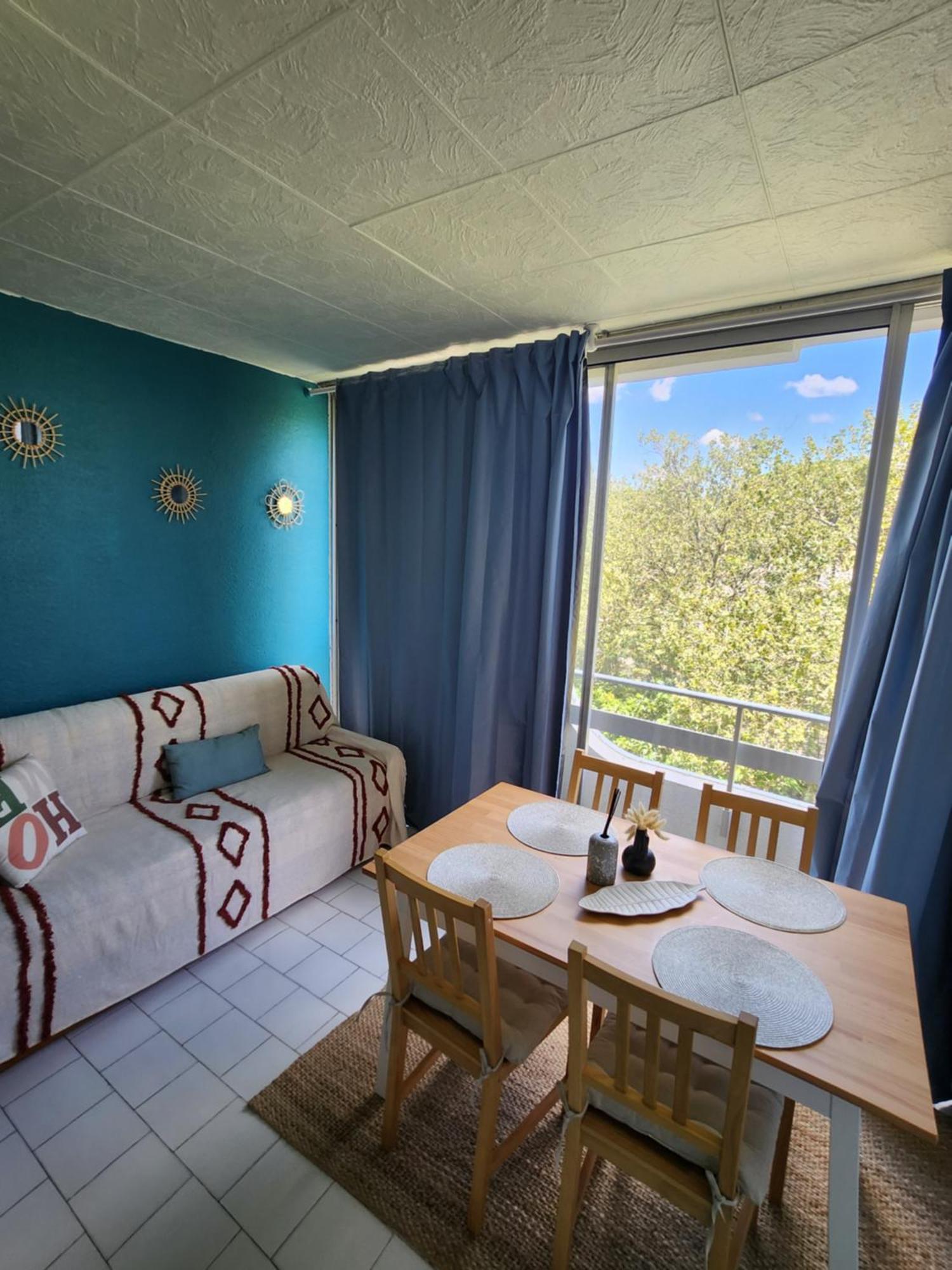 Appart Grande Motte Quartier Couchant - Parking - Balcon- Piscine - Plage 300M La Grande Motte Dış mekan fotoğraf