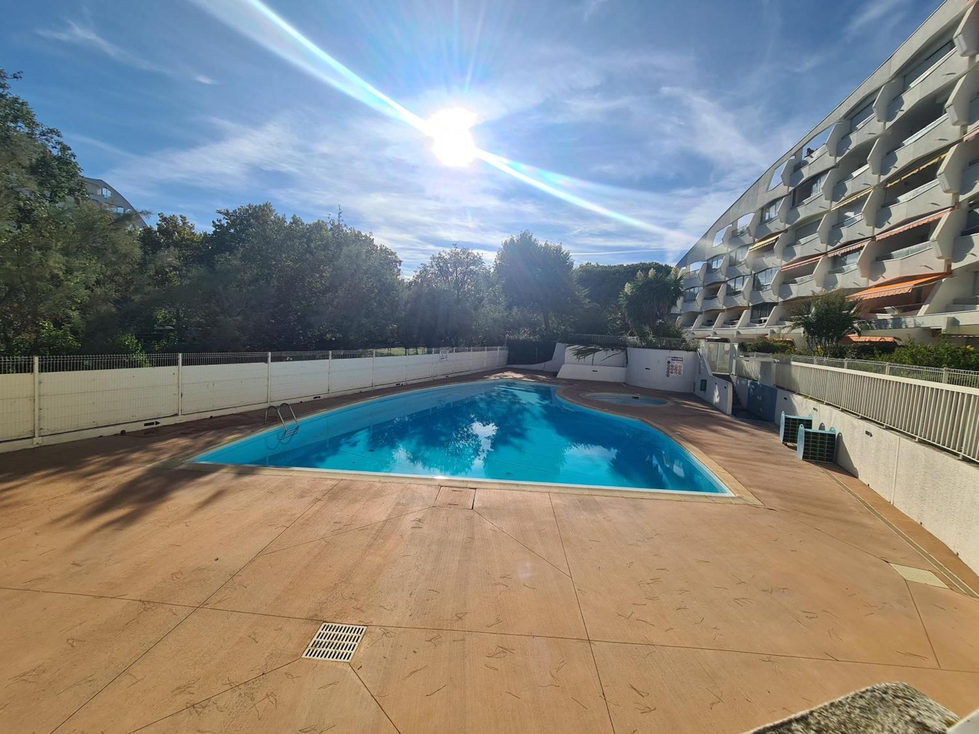 Appart Grande Motte Quartier Couchant - Parking - Balcon- Piscine - Plage 300M La Grande Motte Dış mekan fotoğraf