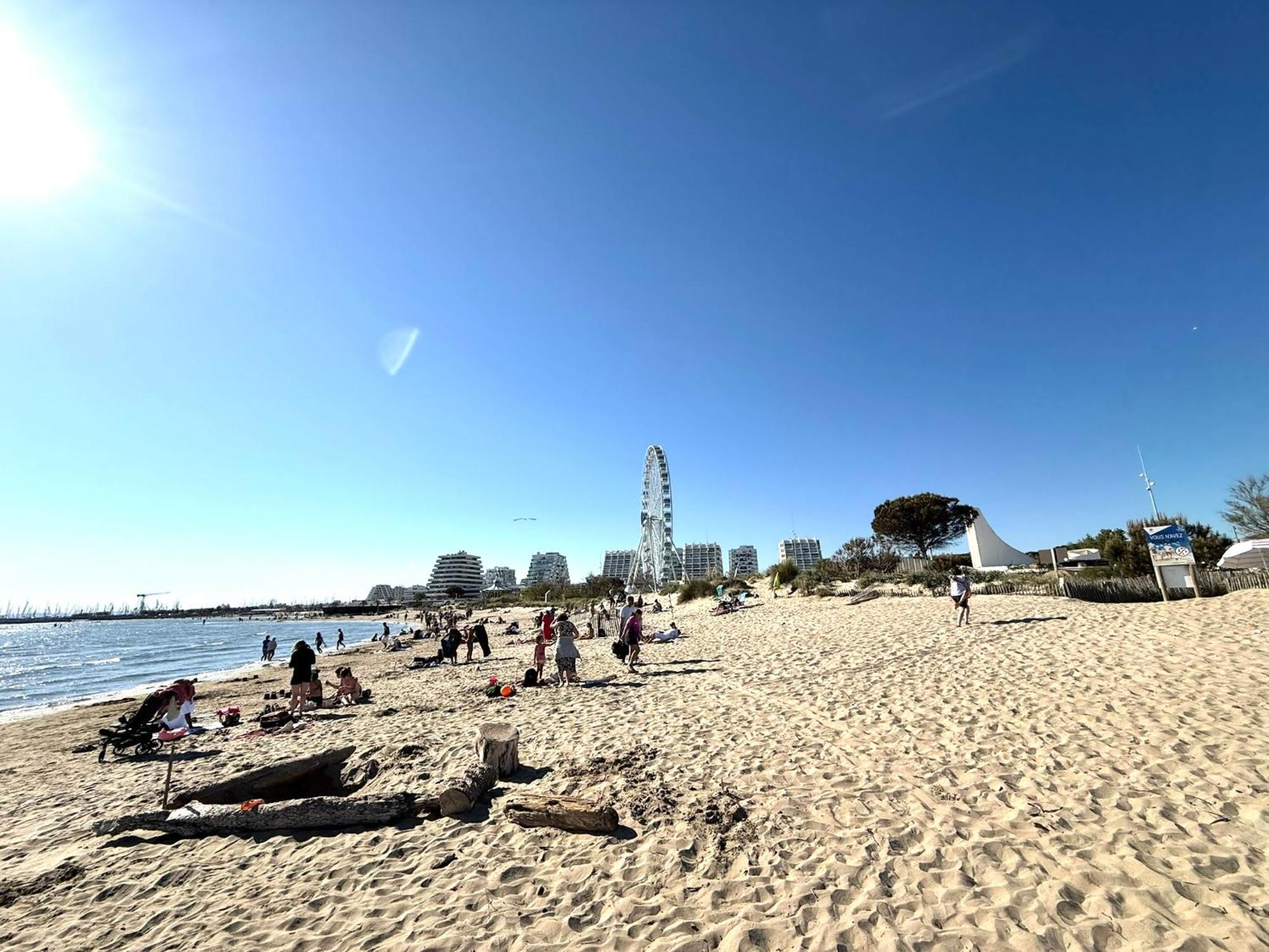 Appart Grande Motte Quartier Couchant - Parking - Balcon- Piscine - Plage 300M La Grande Motte Dış mekan fotoğraf